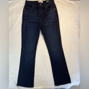 Letter to Juliet Bambino Baby Flare Dark Wash Jeans Women’s 24